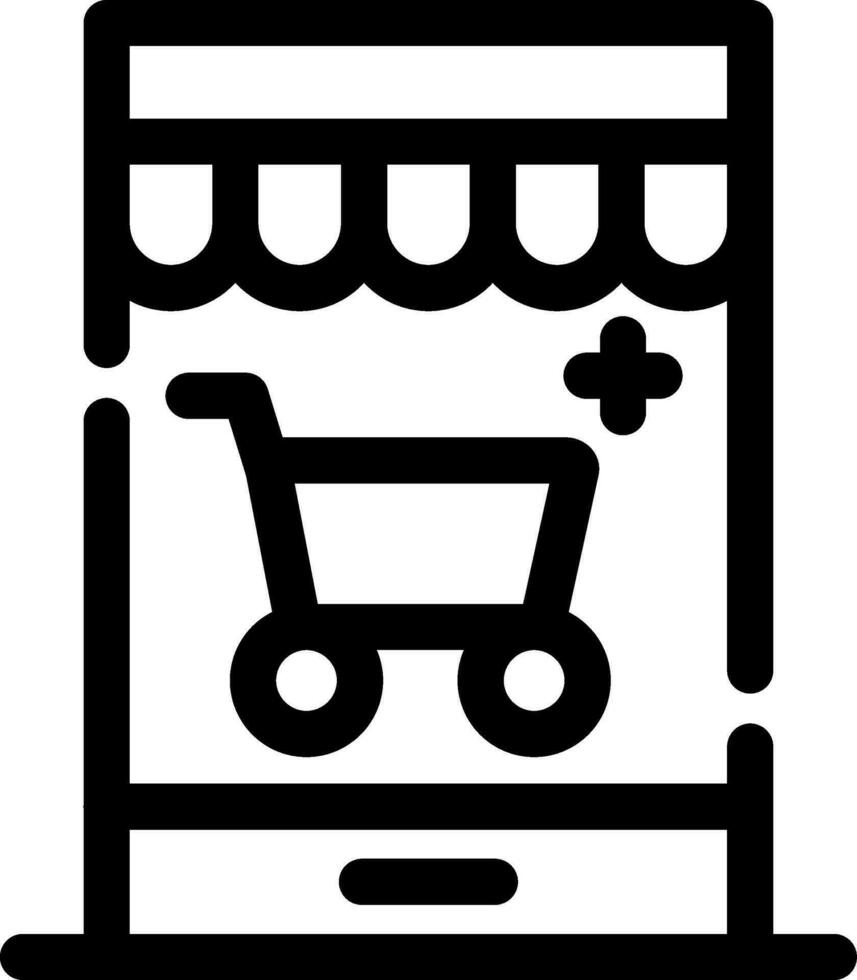 personalizado web Tienda creativo icono diseño vector