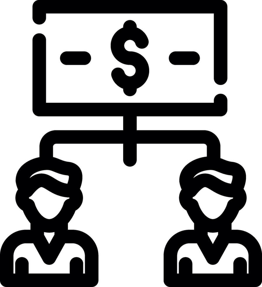 Equity Crowdfunding Creative Icon Design vector