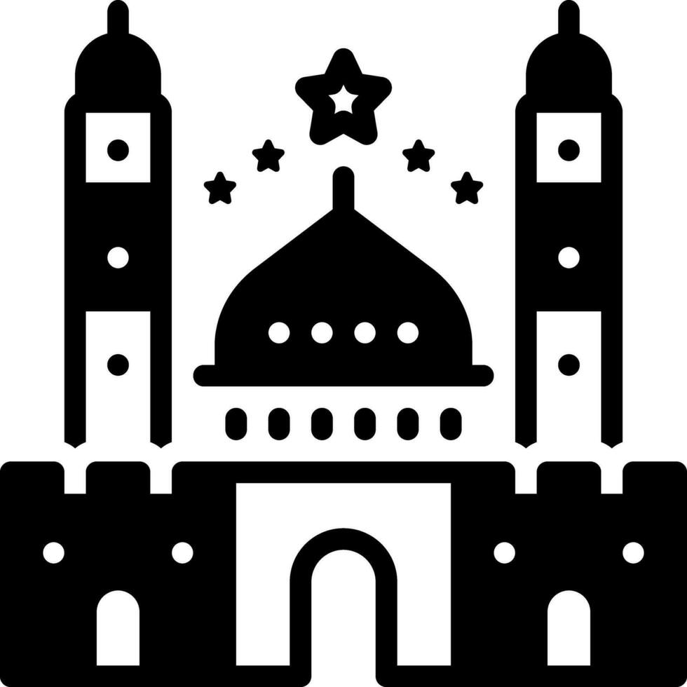 solid icon for most vector