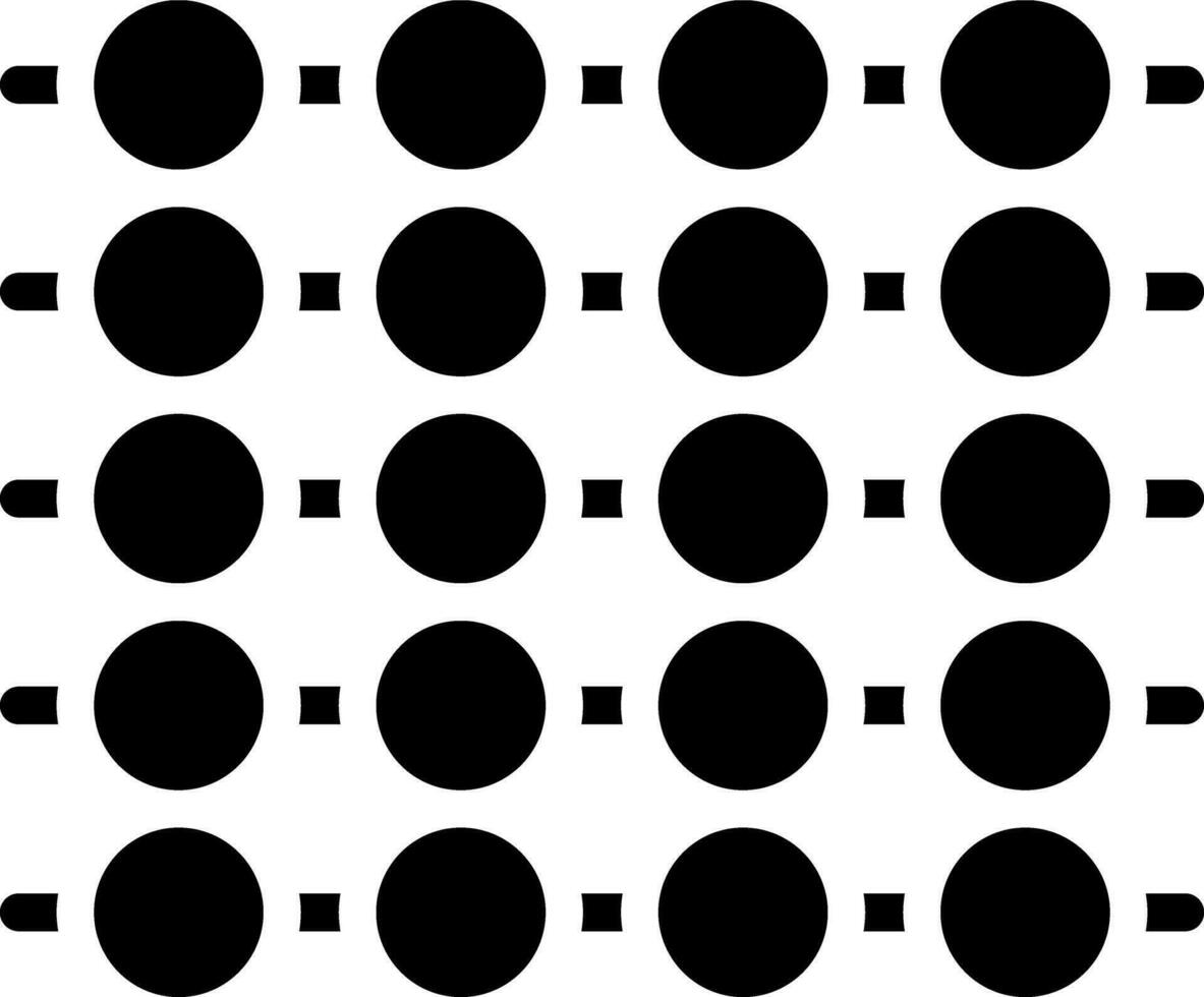 solid icon for numerous vector