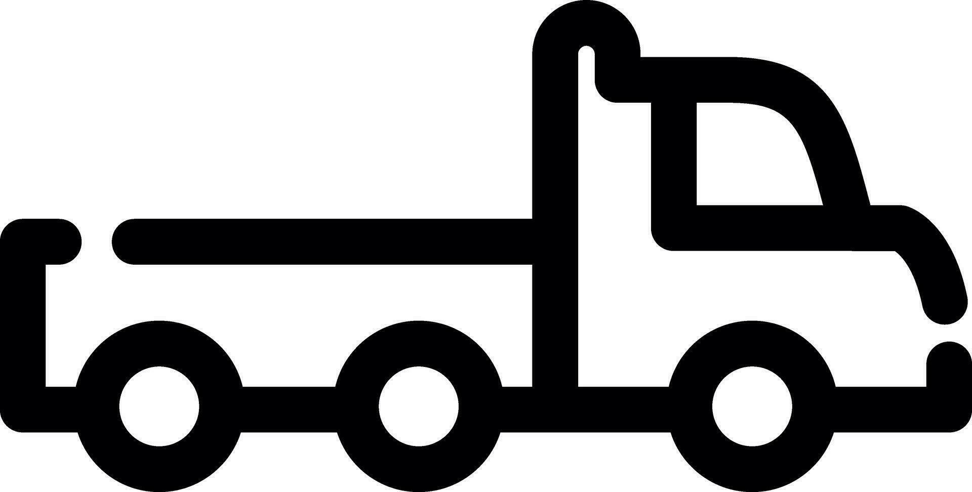 Trailer Creative Icon Design vector