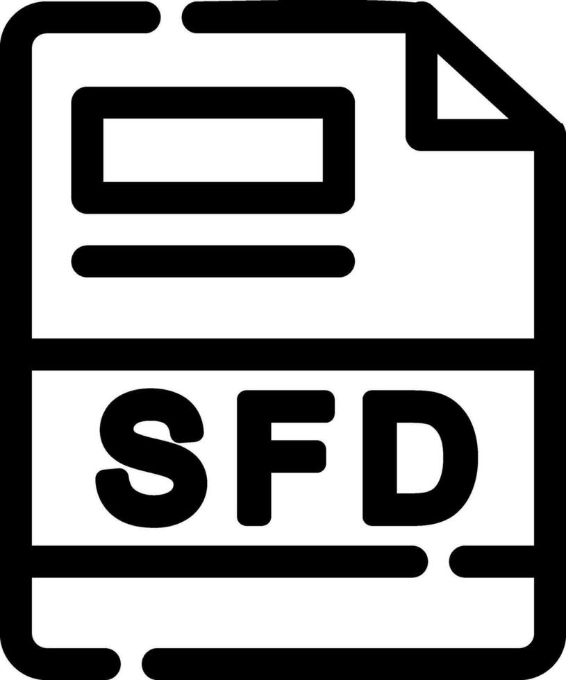 File Format Creative Icon Design vector