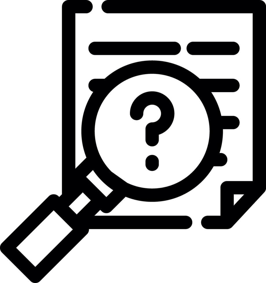 Investigation Creative Icon Design vector