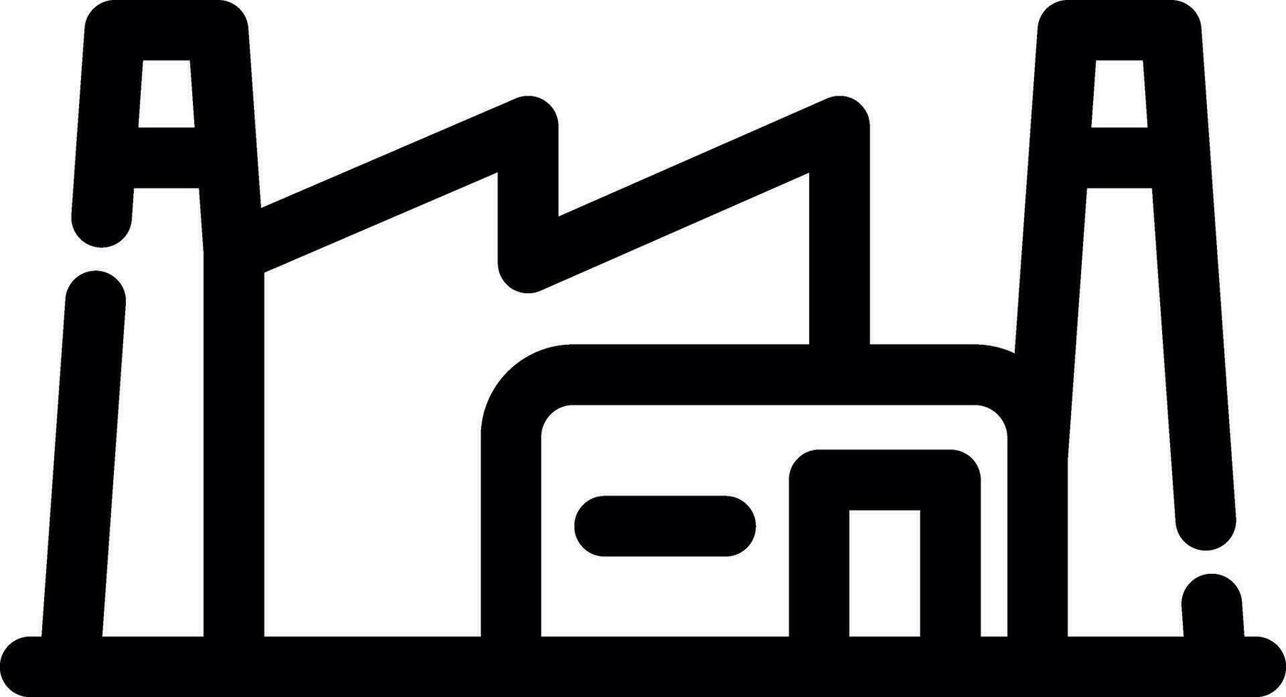 Factory Creative Icon Design vector