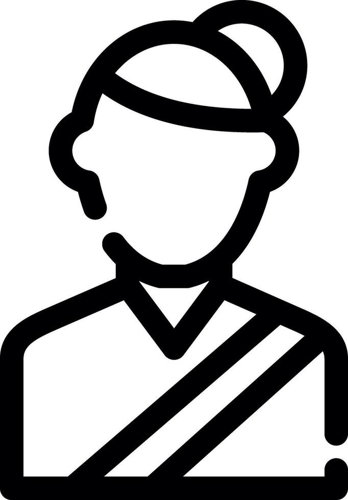 Gymnast Creative Icon Design vector