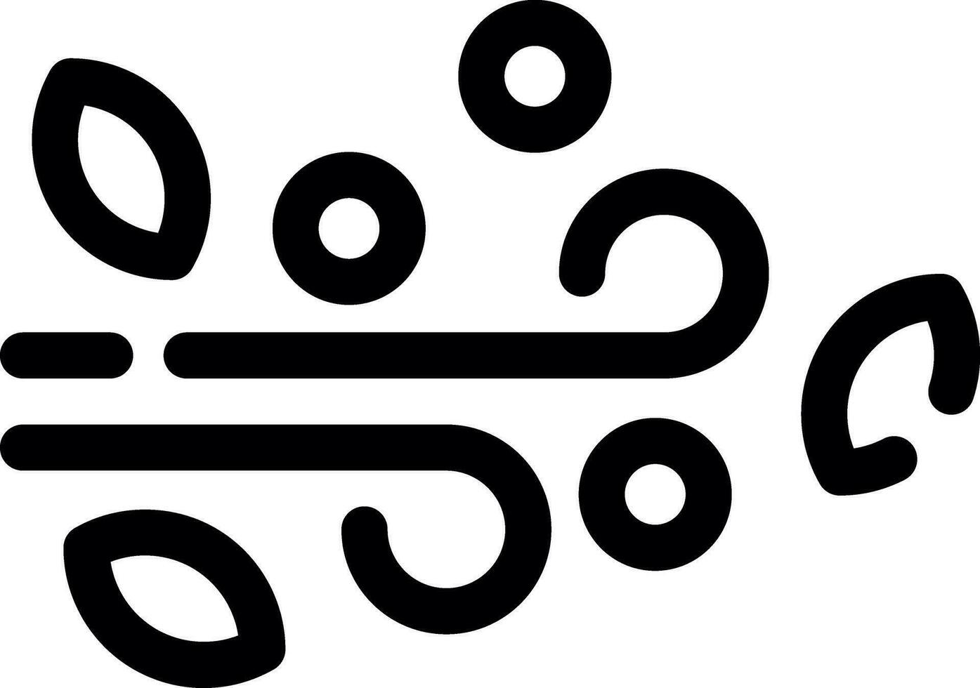 Wind Creative Icon Design vector