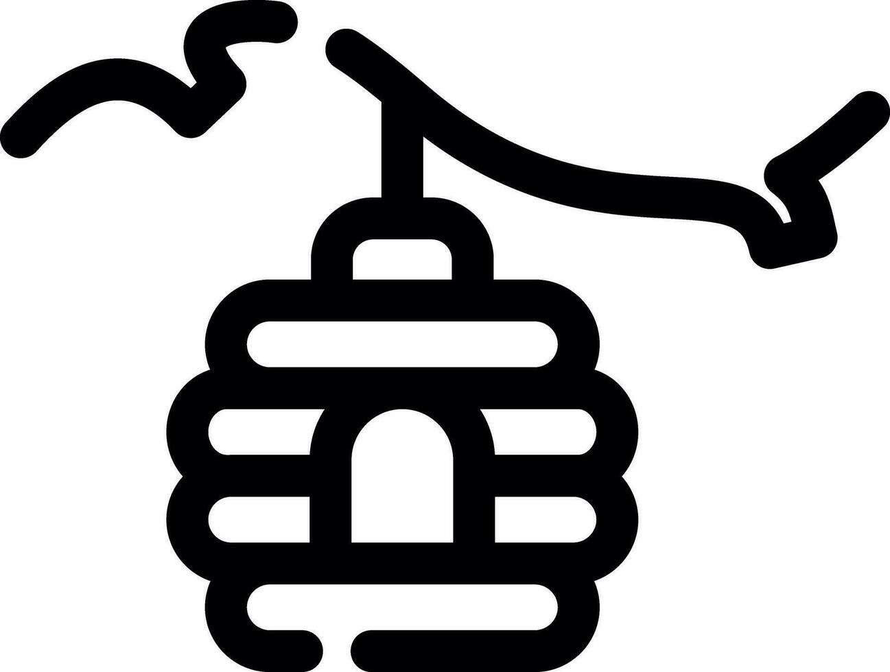 Hive Creative Icon Design vector