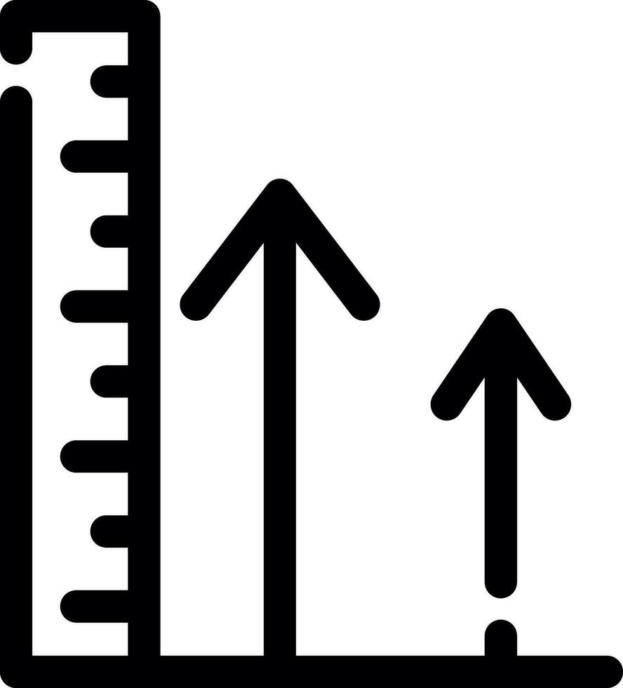 Height Creative Icon Design vector