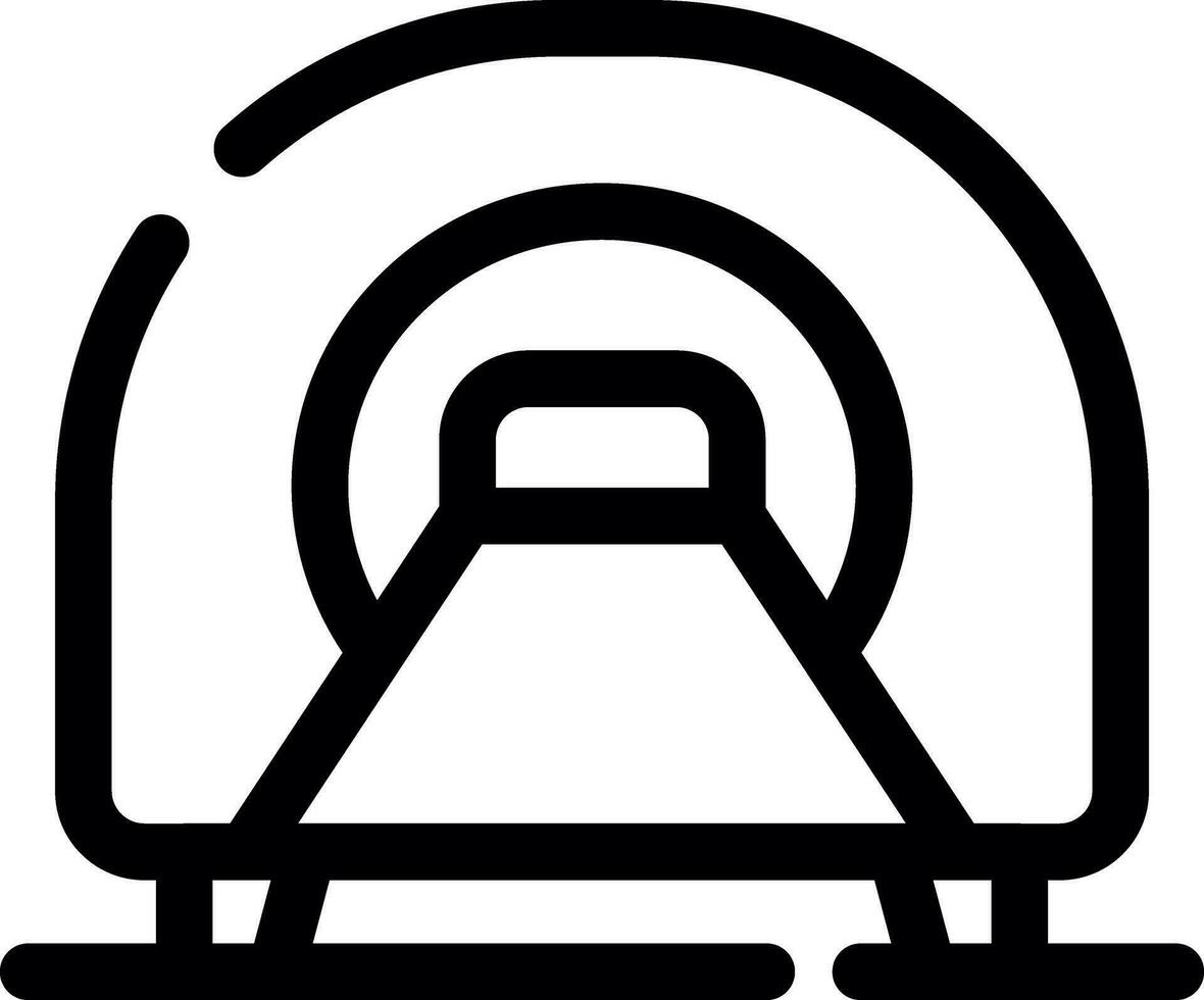 Tomography Creative Icon Design vector