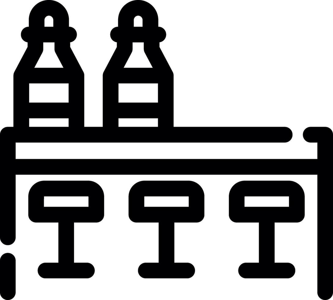 Table Creative Icon Design vector
