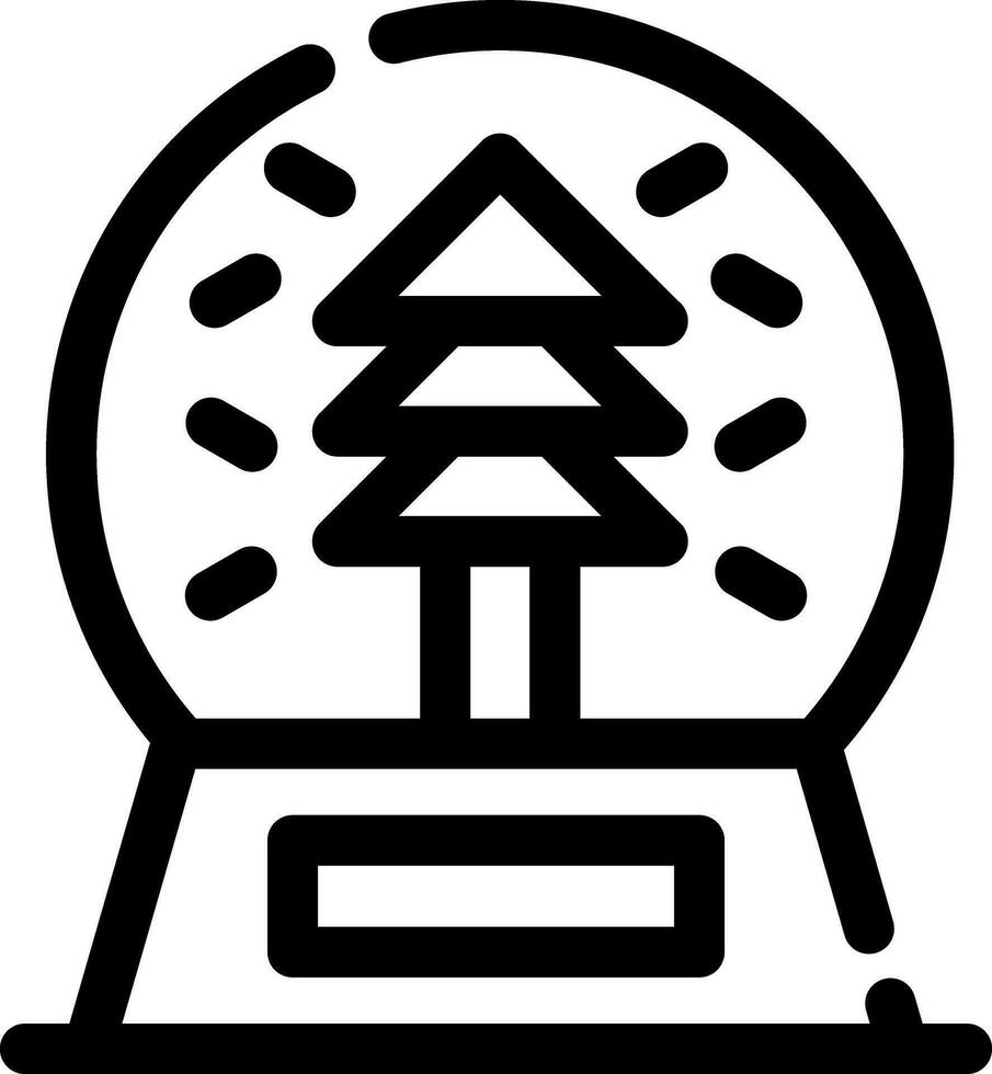 Snow Ball Creative Icon Design vector