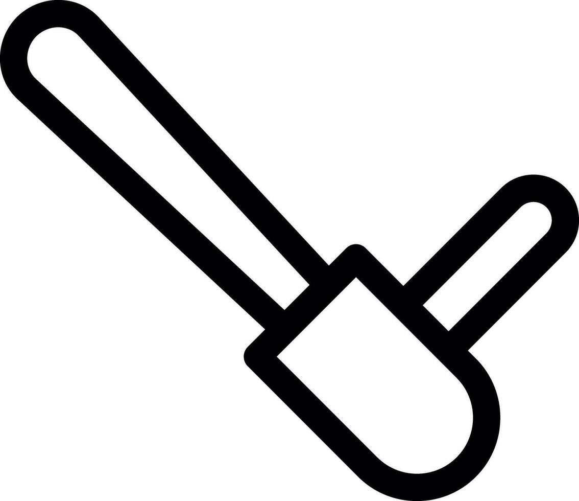Baton Creative Icon Design vector