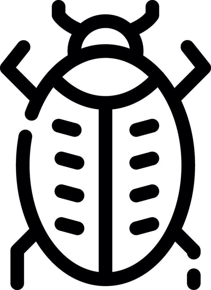 Bug Creative Icon Design vector