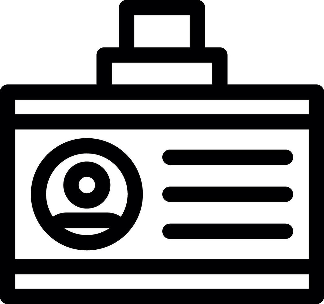 Police Card Creative Icon Design vector