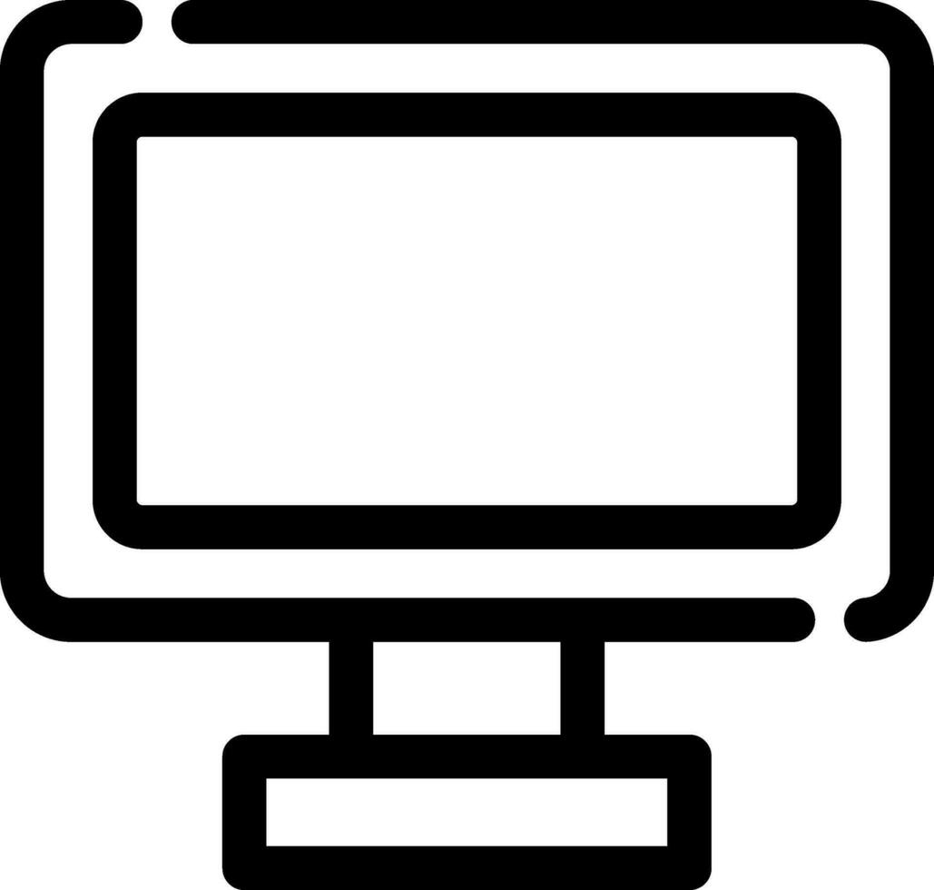 Monitor Creative Icon Design vector