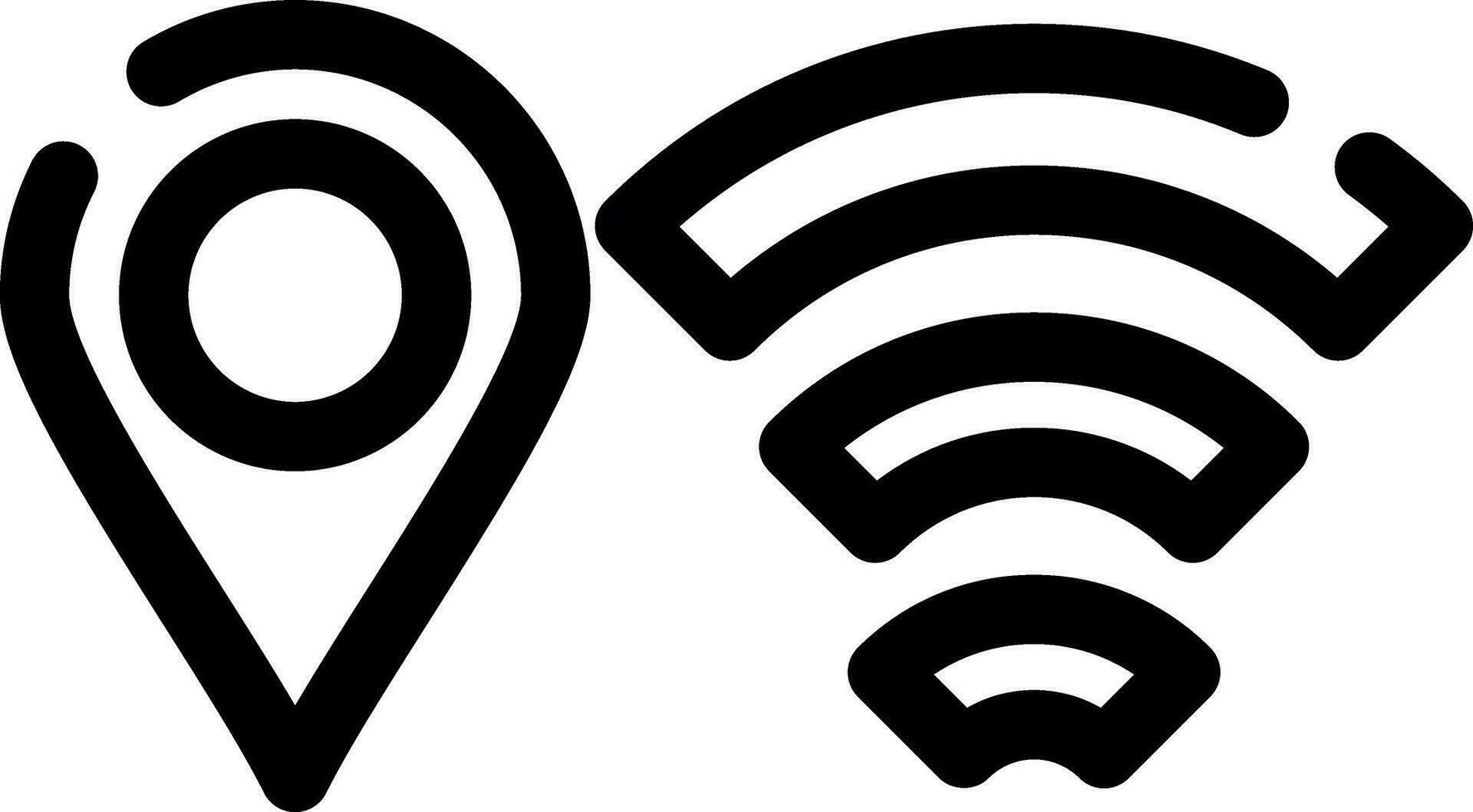 WiFi Creative Icon Design vector