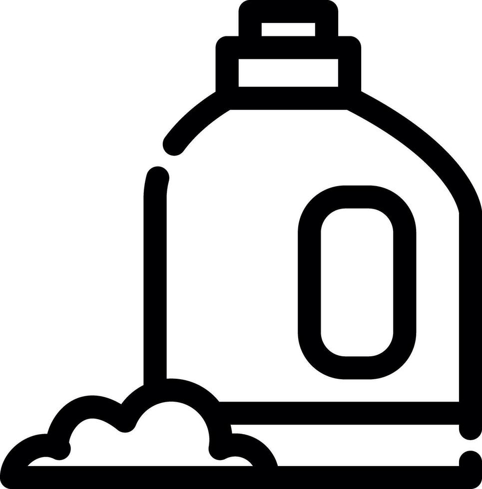 Detergent Creative Icon Design vector
