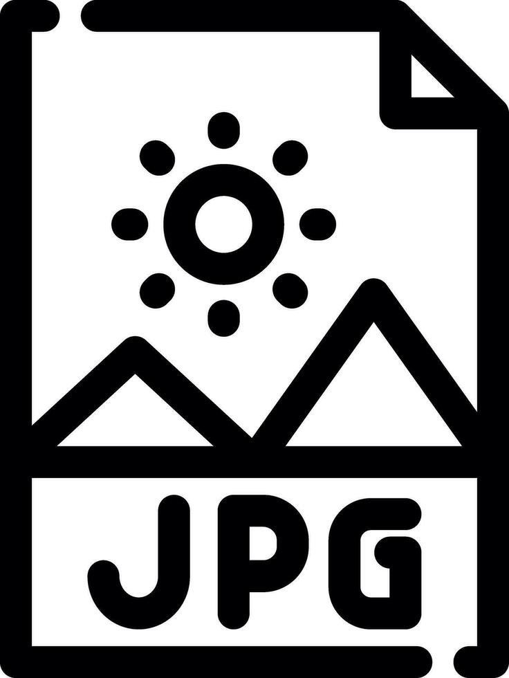 Jpg File Creative Icon Design vector
