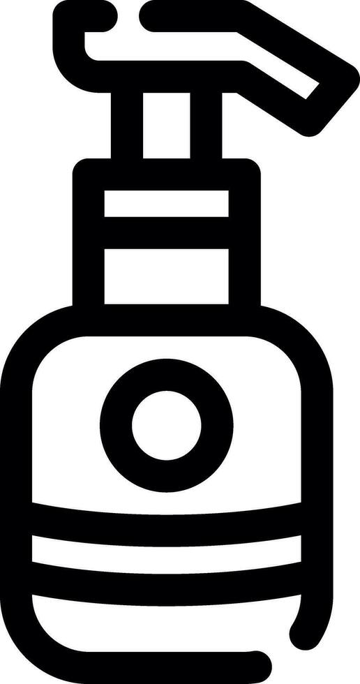 Shampoo Creative Icon Design vector