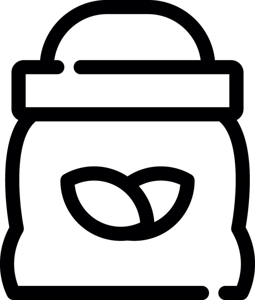 Fertilizer Creative Icon Design vector