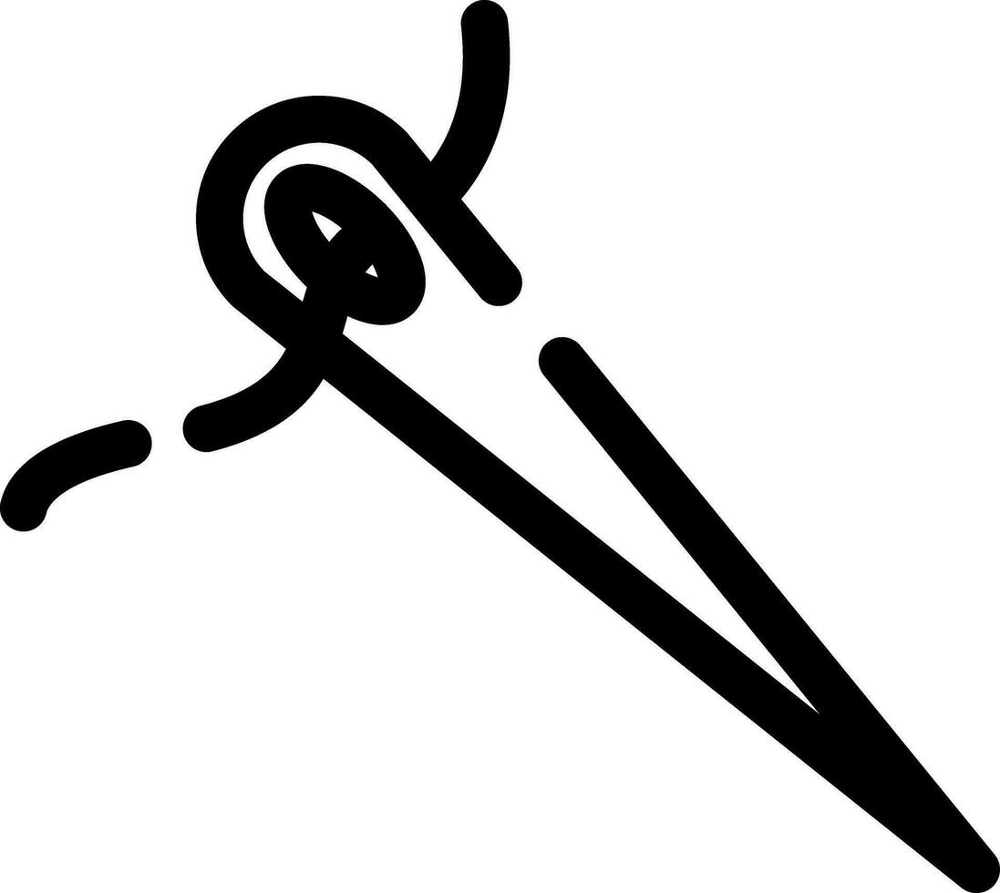 Needle Creative Icon Design vector