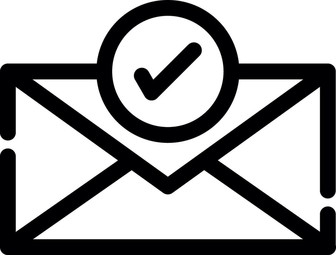 Email Creative Icon Design vector