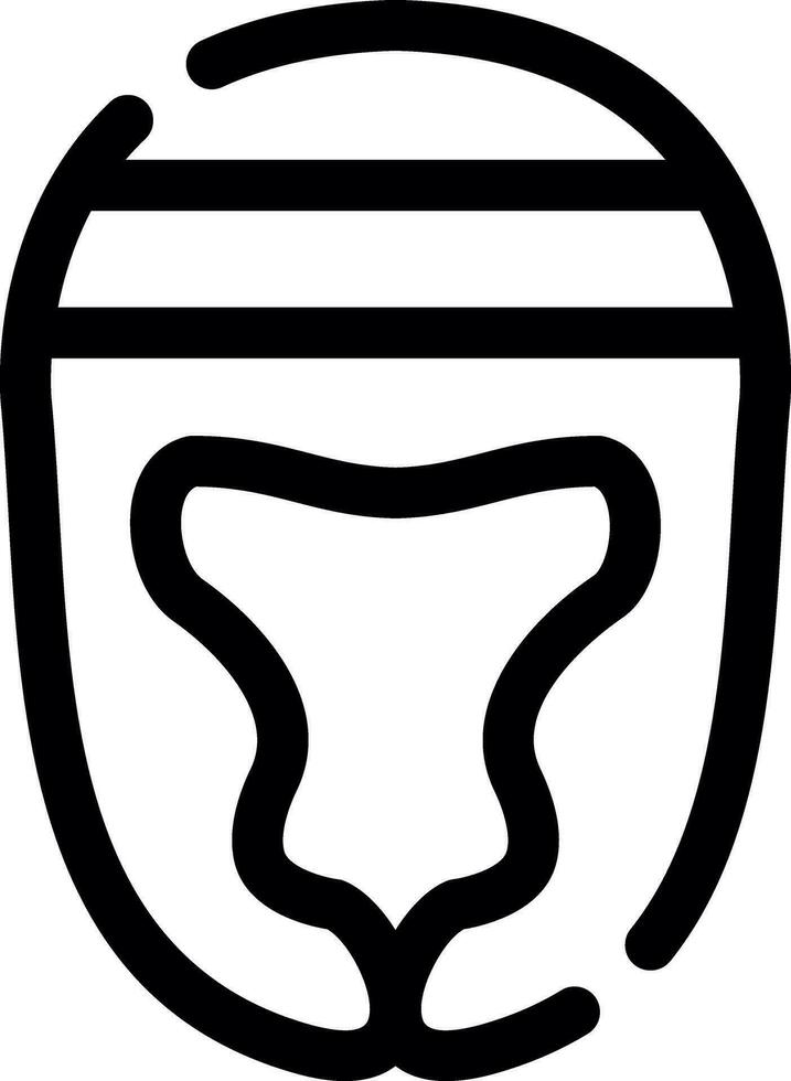 diseño de icono creativo de casco vector