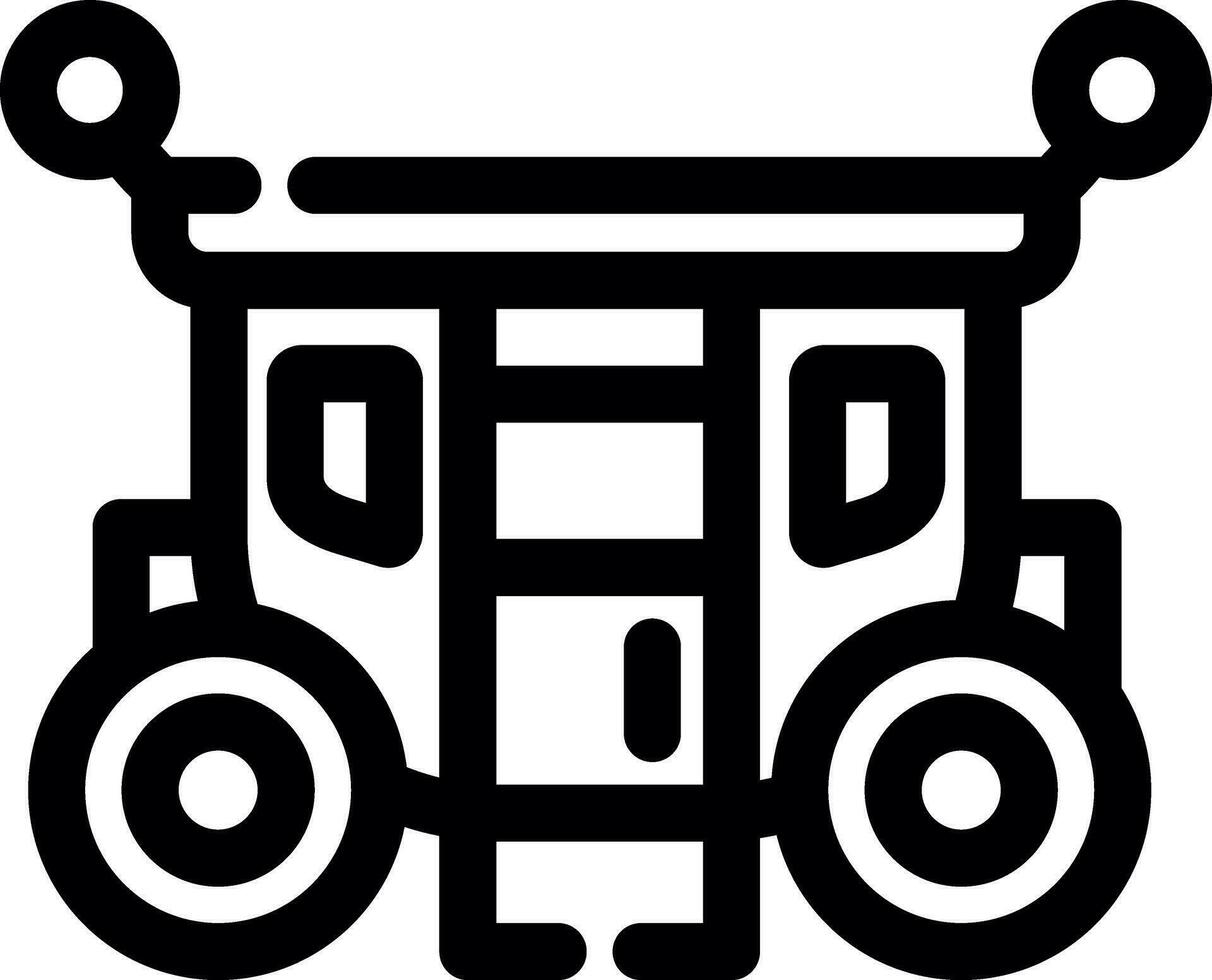 Carriage Creative Icon Design vector