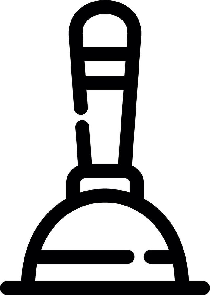 Plunger Creative Icon Design vector