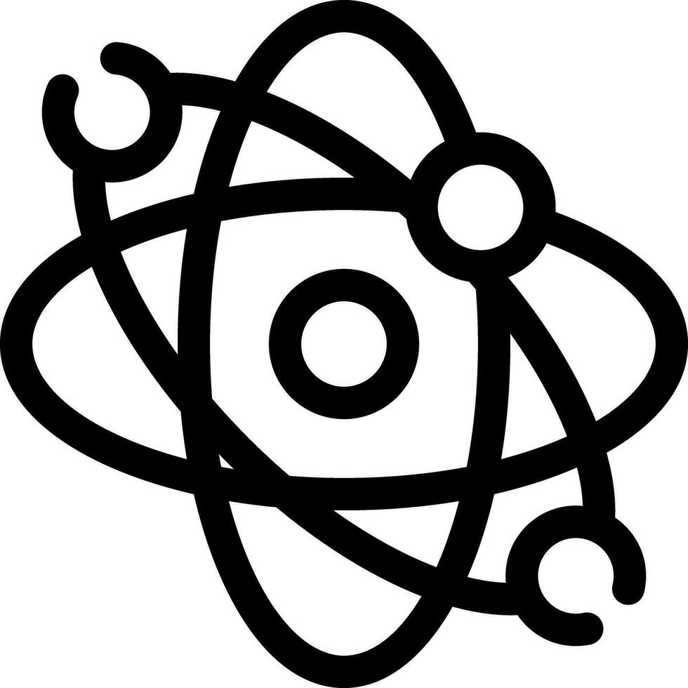 Solar System Creative Icon Design vector