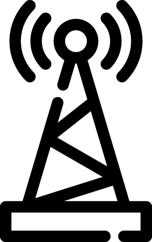 Antenna Creative Icon Design vector