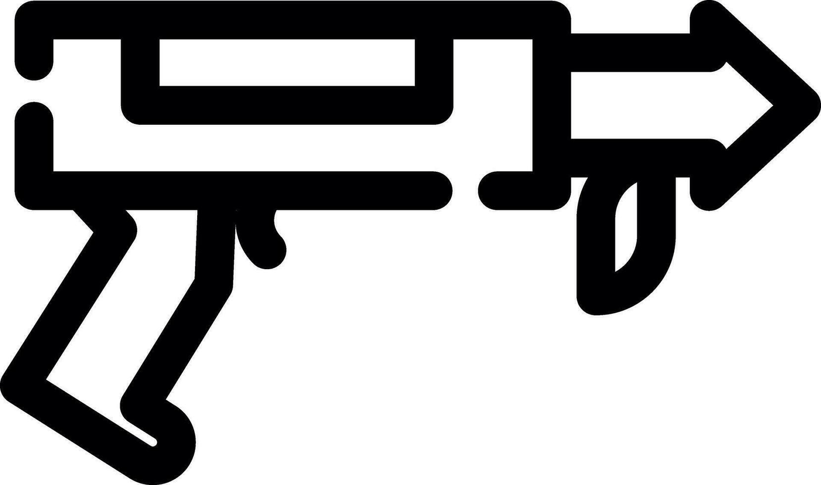 Speargun Creative Icon Design vector