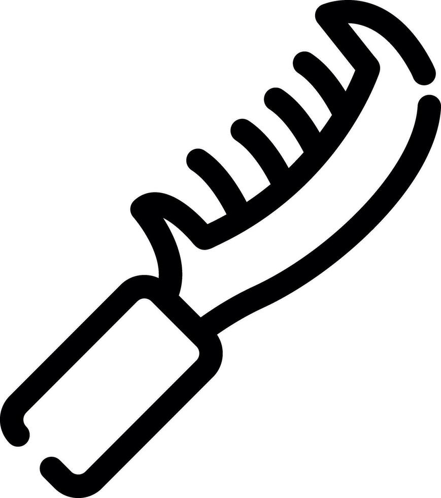 Comb Creative Icon Design vector