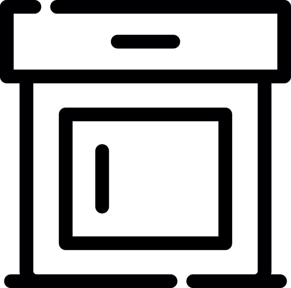 Cabinet Creative Icon Design vector