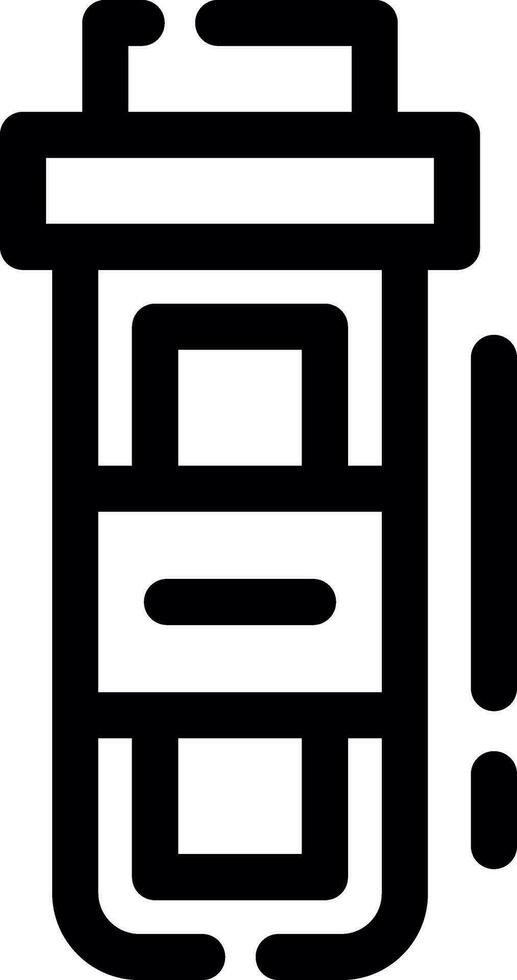 Blood Test Creative Icon Design vector