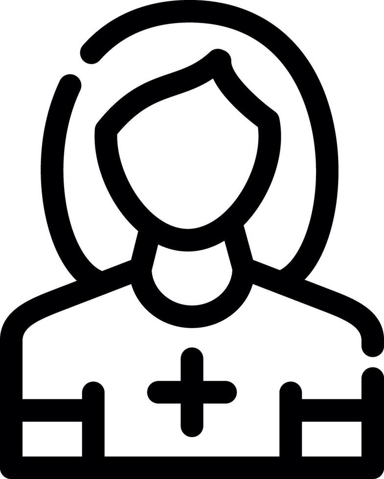 Nurse Creative Icon Design vector
