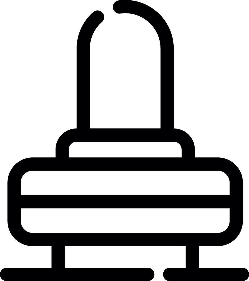 Rubber Stamp Creative Icon Design vector