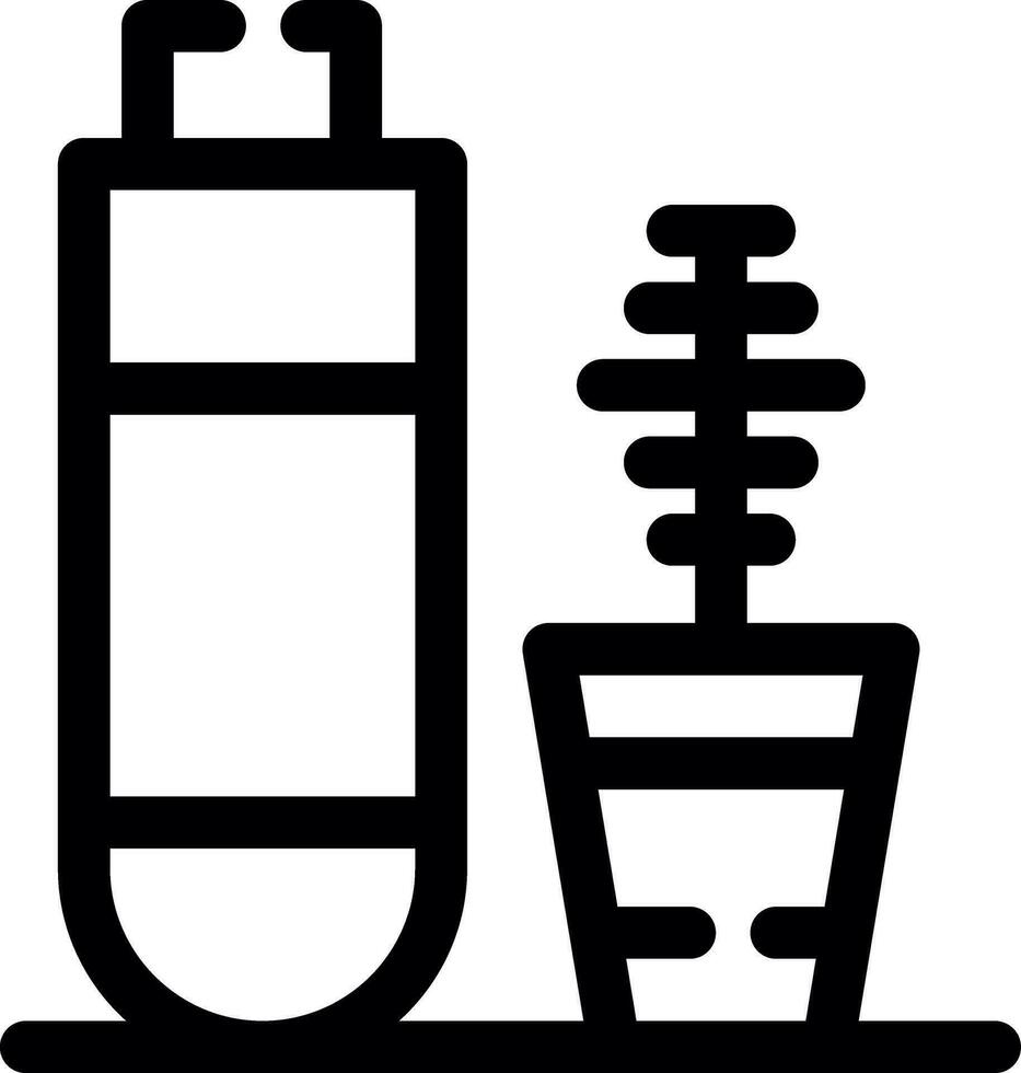 Mascara Creative Icon Design vector