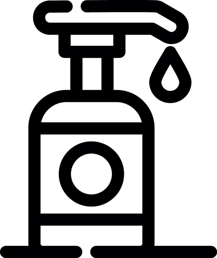 Shampoo Creative Icon Design vector