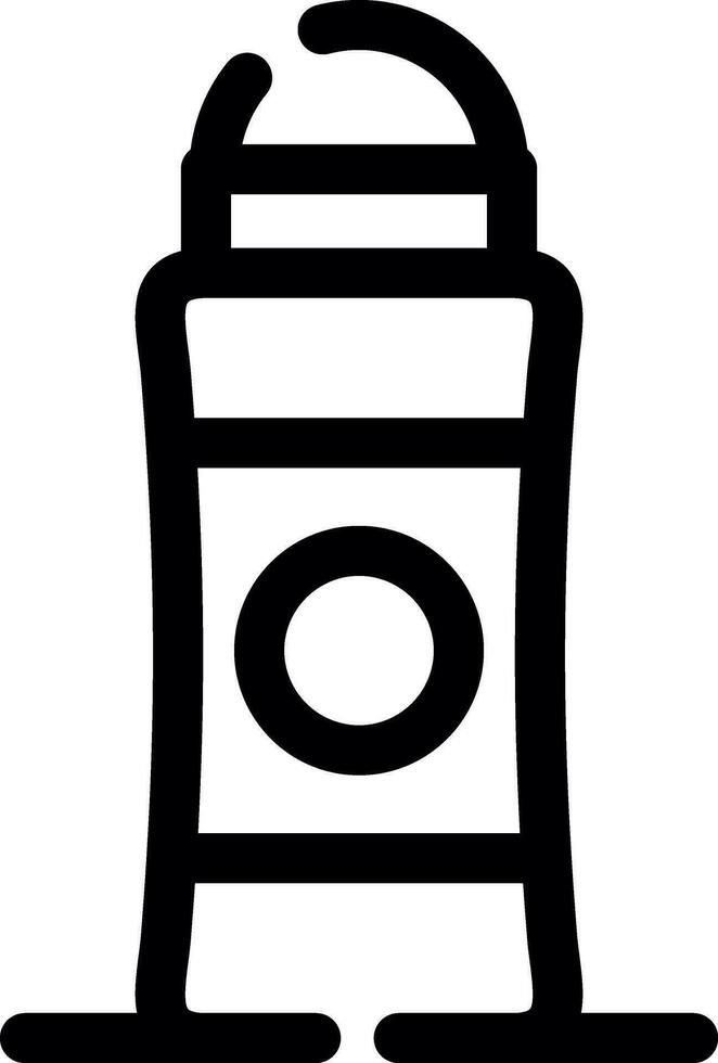 Deodorant Creative Icon Design vector
