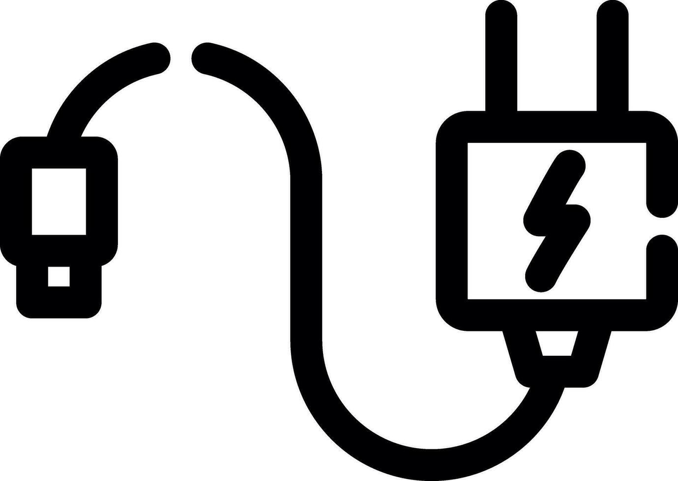 Charger Creative Icon Design vector