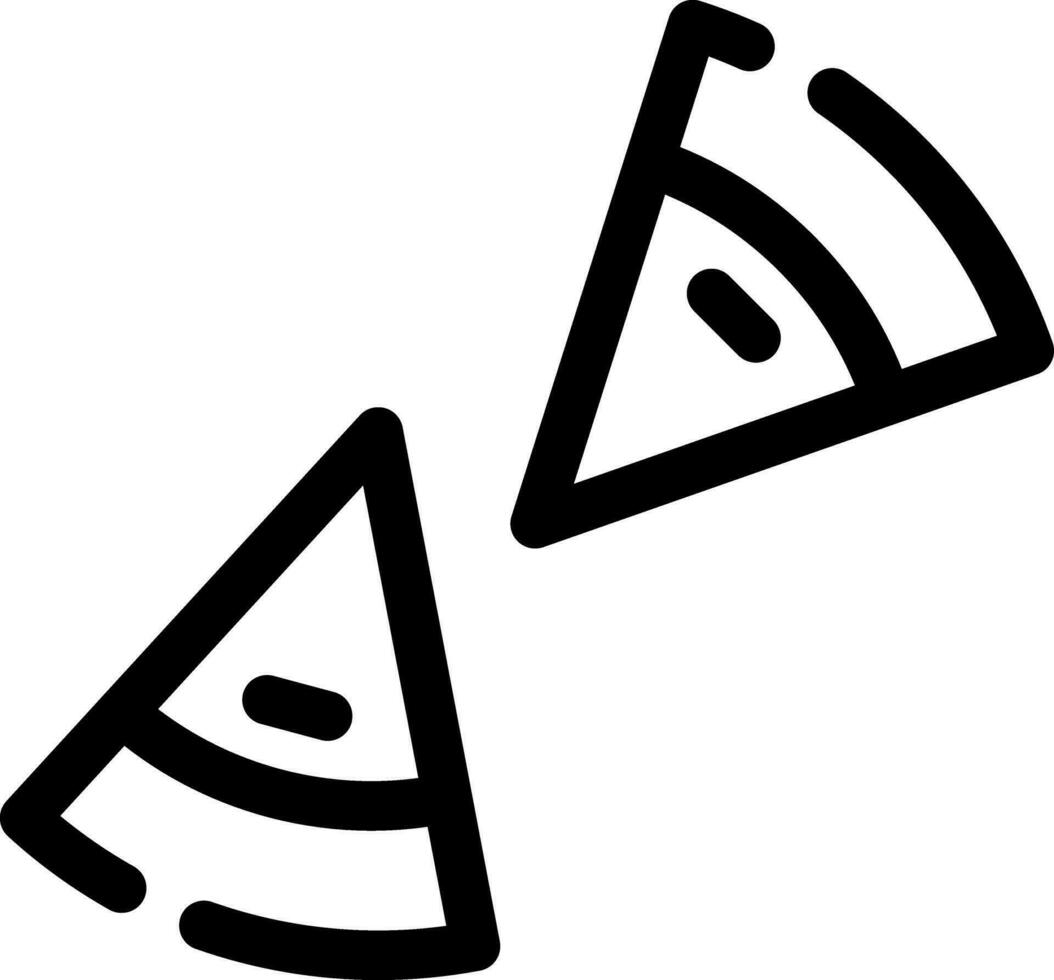 diseño de icono creativo de pizza vector