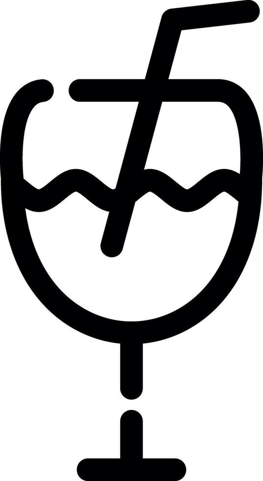 diseño de icono creativo de cóctel vector
