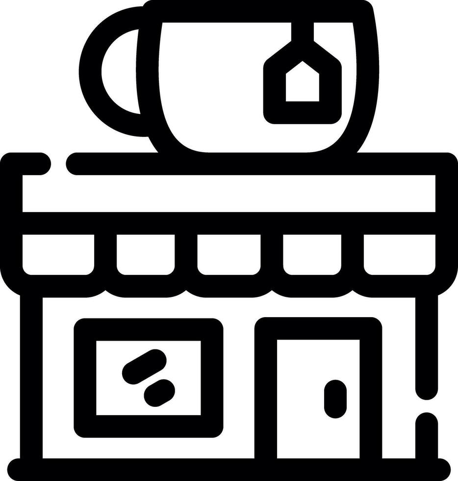 Cafe Creative Icon Design vector