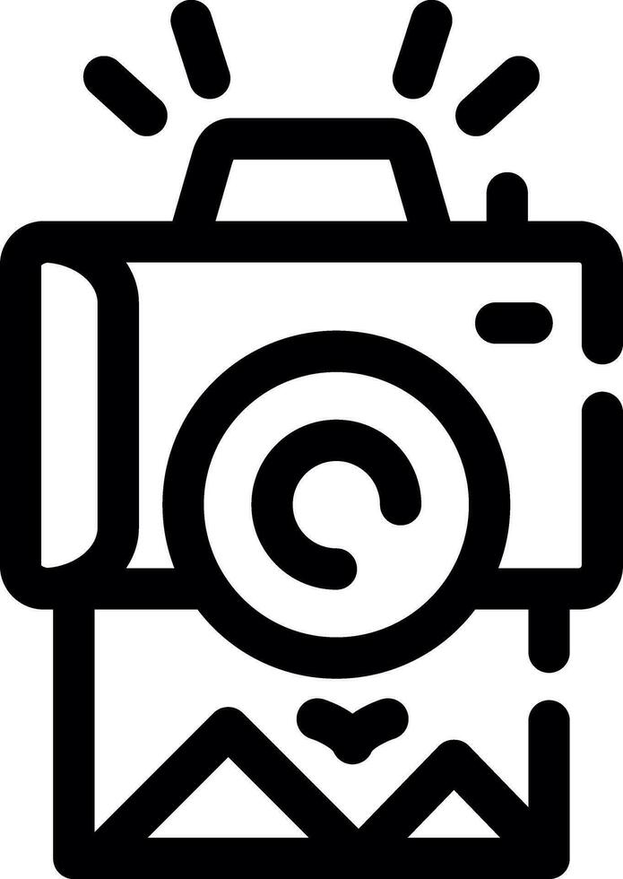 Instant Photos Creative Icon Design vector