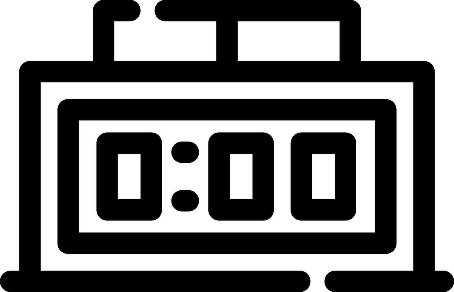 Clock Creative Icon Design vector