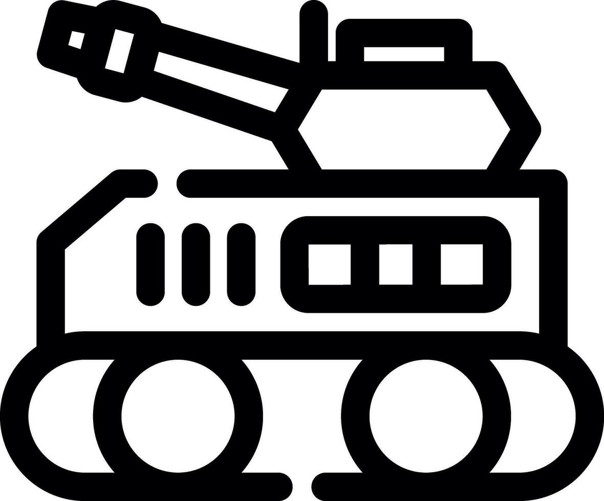 Tank Creative Icon Design vector