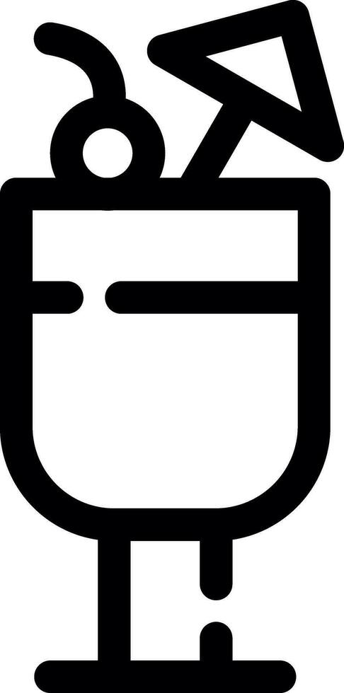 Cocktail Creative Icon Design vector