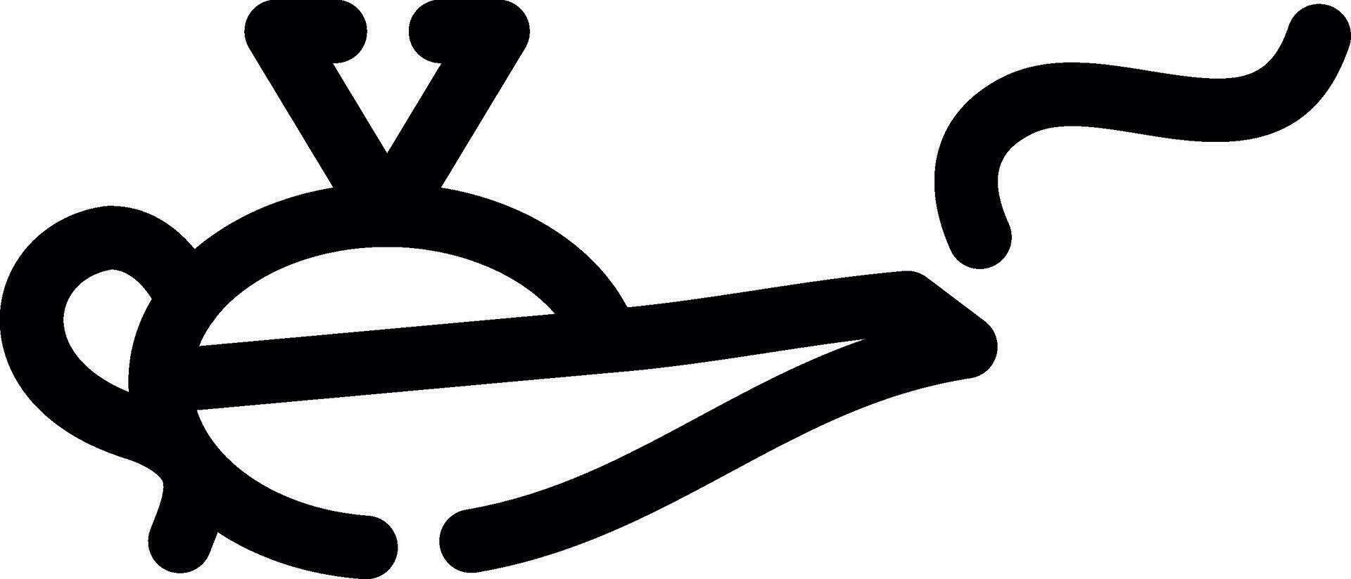 Magic Lamp Creative Icon Design vector