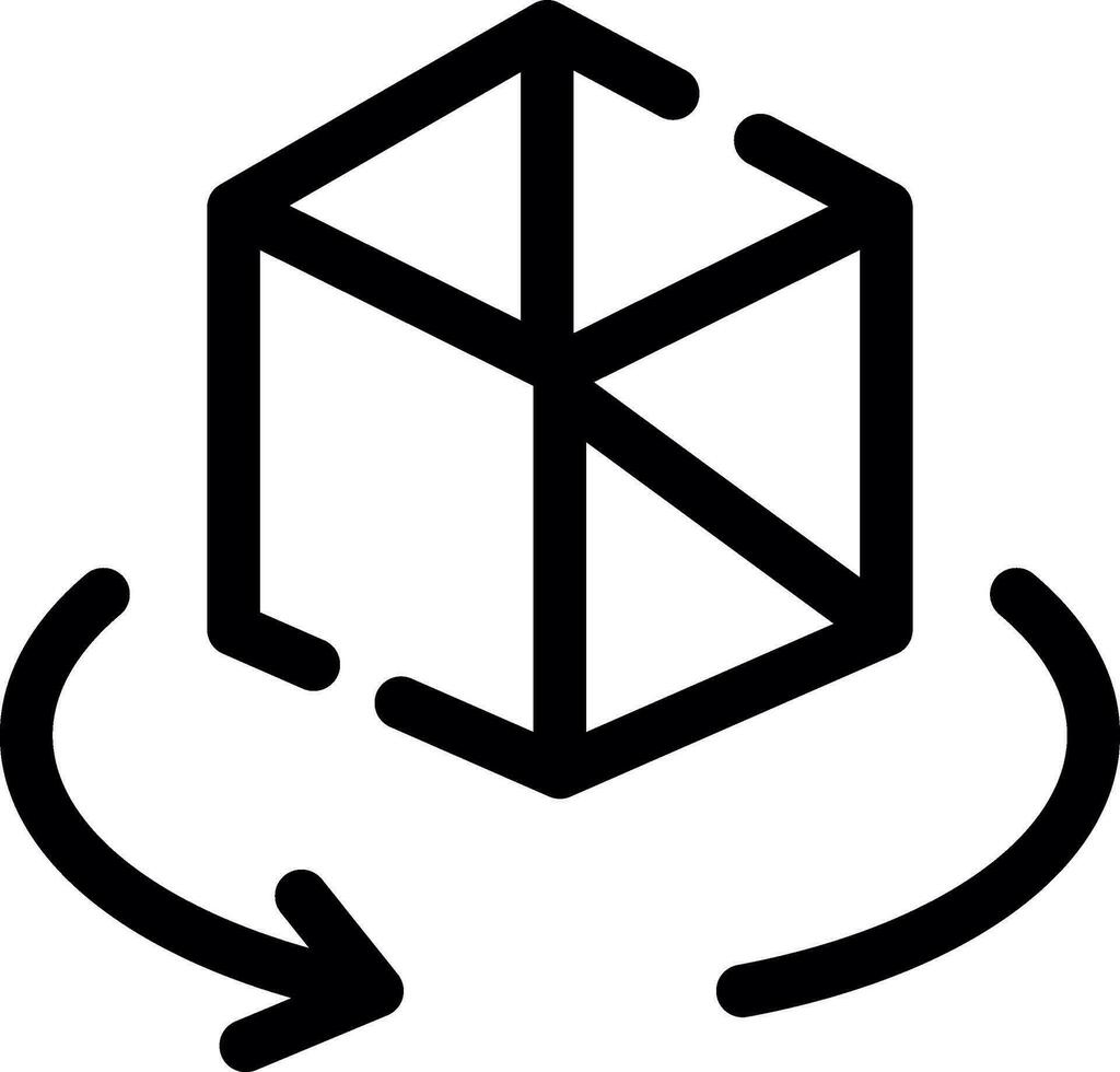 3d Creative Icon Design vector